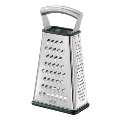 Vierkantreibe VITALES Edelstahl Multireibe Küchenreibe Käsereibe Gemüsereibe - Bild 1 von 4