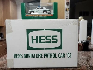 2003 HESS MINIATUR HESS PATROUILLENWAGEN (OFFENER FRISCHER NEUER KOFFER) MIMB - Bild 1 von 4