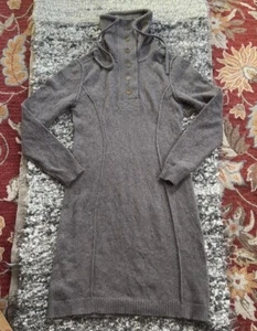 Peruvian Connection Wyatt Sweater Dress Royal Alpaca Women’s Small - Picture 1 of 12