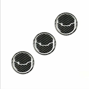 Carbon Fiber Car Interior Air Vent Outlet Trim Cover For Ford Mustang 2015-2020 - Imagen 1 de 8