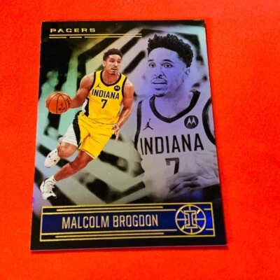 Malcolm Brogdon .. Indiana Pacers .. 2020-21 Illusions Base Card 136 - Image 1 of 2