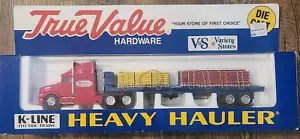 K-Line Heavy Hauler True Value Hardware 18-Wheeler Die-Cast 1:43 NRFB - Picture 1 of 11