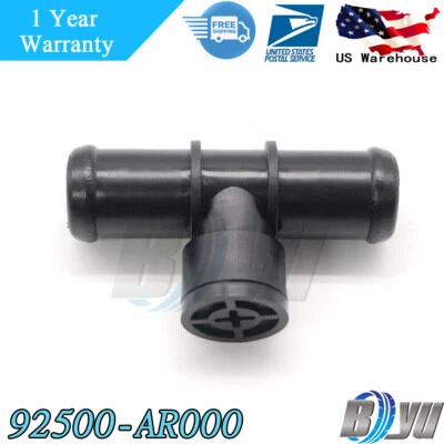 Conector de manguera de calefacción compatible con Nissan 350Z Infiniti G35 FX35 M35 M45 92500-AR000 Foto 1 de 4