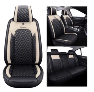 Aierxuan Car Seat Covers Waterproof Leatherette - Picture 1 of 2