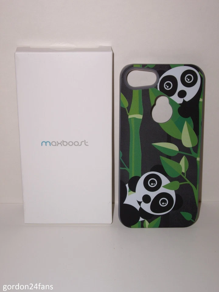 MAXBOOST FUSION PANDA BEARS 5/5S SNAP ON CASE! BRAND NEW IN BOX!!! AMB-D01-APP-F - Image 1 of 1