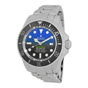 ROLEX Stainless Steel 44mm DEEPSEA Cameron D-Blue 126660 Box 2021 Warranty MINTY - Picture 1 of 6