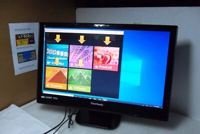 ViewSonic VX2753MH-LED 27" Wide Monitor Speakers 1080p Full HD HDMI VGA VS13918 - Image 1 of 4