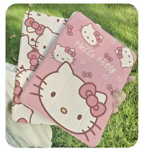 Sanrio Hello Kitty ipad Protective Cover Tri-Fold Transparent Drop-Proof - Picture 1 of 11