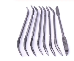 Mini Small Riffler Rasp Needle File Set Woodwork Wood Carpentry Coarse Craft Pro - Picture 1 of 12