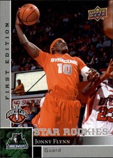 2009-10 Upper Deck First Edition Basketball Card #190 Jonny Flynn Rookie