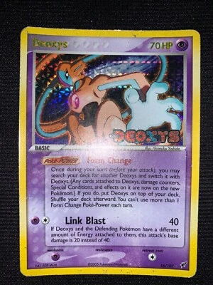 Deoxys 16/107 Holo Reverse Stamp Or Ex Deoxys EN Carte Pokémon - Photo 1/2