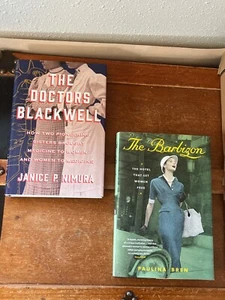 Lot of THE DOCTORS BLACKWELL by Nimura & THE BARBIZON by Bren Hardcover Books w - Picture 1 of 11