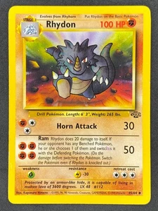 Pokémon Rhydon 45/64 JU Jungle Unlimited LP/NM - Picture 1 of 2