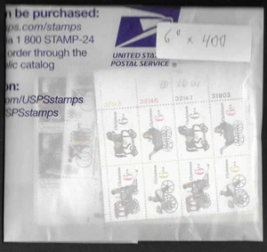 6 centavos de franqueo de Estados Unidos en grandes cantidades.  Total Face $24.00 - Imagen 1 de 1