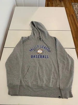 Valley League 47 Marca Sudadera con Capucha XL Gris Béisbol Pullover Suéter Semi Pro NCAA Foto 1 de 4
