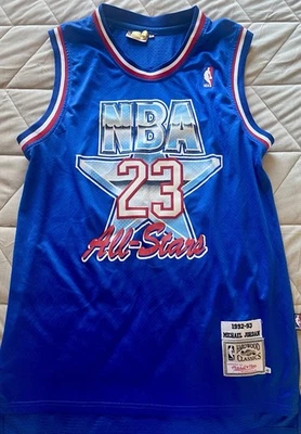Michael Jordan Mitchell & Ness 1993 All Star NBA Basketball Jersey Shirt XL 48 - Image 1 of 2