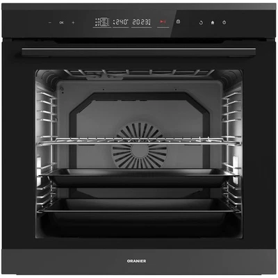 Oranier Einbau-Backofen EBP820 Pyrolyse autark 80Liter Elektroherd 14 Funktionen - Bild 1 von 4