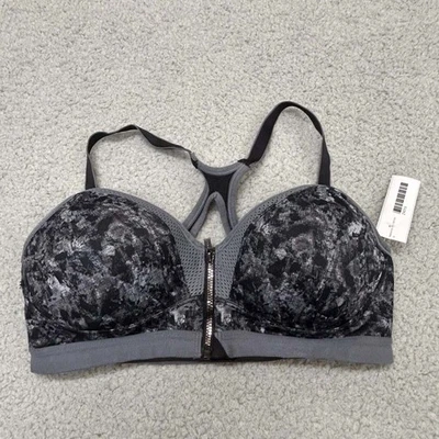 Sujetador deportivo Maidenform Bra 34C DM7993 cremallera frontal sujetador deportivo impacto medio Foto 1 de 4