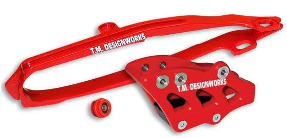 T.M. Designworks Dirt Cross Multiusos Cadena Slide-N-Guía Kit FE1 Guía - Re Foto 1 de 4