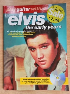 PLAY GUITAR WITH...ELVIS - EARLY YEARS + PLAY-ALONG CD - WISE - GC - FREEPOST - Picture 1 of 9