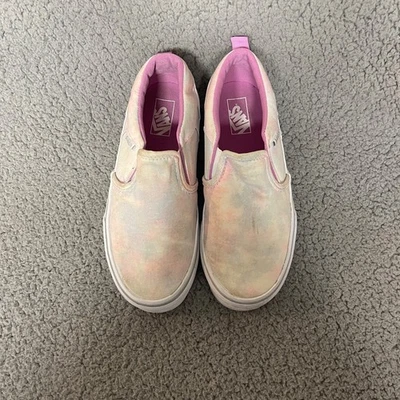 VANS US Missy Style: 7213 Multi Tie Dye Zapatillas Sin Cordones Zapatos Talla Grande Niñas 3 Foto 1 de 4