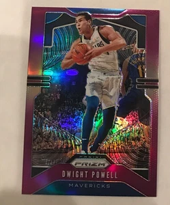 2019-20 Panini Prizm PURPLE Refractor Dwight Powell #34/75 Dallas Mavericks - Picture 1 of 3