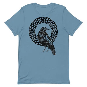 Celtic Raven Graphic Unisex T-Shirt - Bild 1 von 13