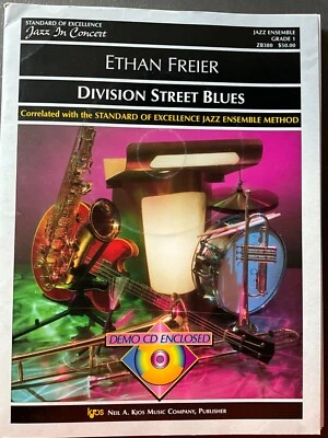 Jazz Ensemble Music Chart Arrangement Easy, Beginners, First Year, Grade 1, Kjos - Image 1 of 4