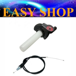 22mm Twist Throttle 1/4 Turn Control YX 125cc 140cc 150cc SSR Pit PRO Dirt Bike - Picture 1 of 7
