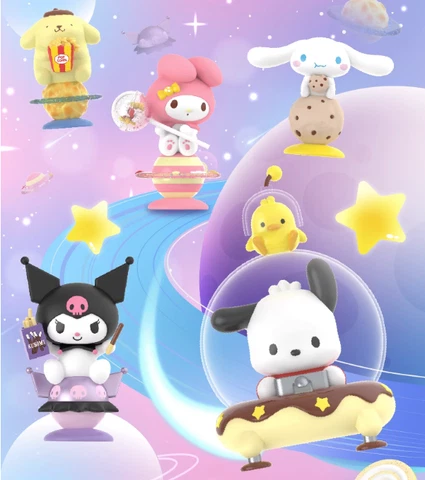 TOPTOY Sanrio Characters Snack Planet Series Blind Box Confirmed Figure Toy Cover
