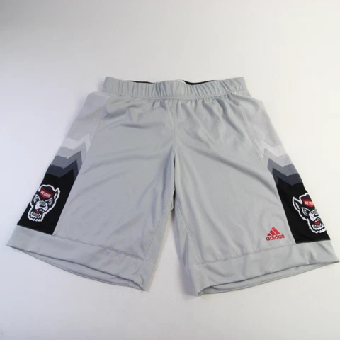 NC State Wolfpack adidas Game Shorts Women's Gray Used Cover