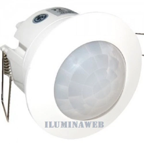 INTERRUPTOR DETECTOR MOVIMIENTO de EMPOTRAR Sensor 360º CELULA FOTOELECTRICA IR - Imagen 1 de 1