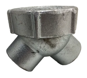 PLBY-75 PECO 3/4 INCH EXPLOSIONPROOF CAPPED CONDUIT ELBOW - Picture 1 of 5