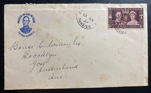 1938 Tanger British Agencies Morocco First Day Cover FDC King George VI KGVI - Picture 1 of 2