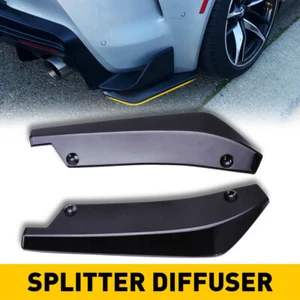 Rear Spats Bumper Lip Diffuser Splitter Canard Spoiler For Mazda 3 Mazdaspeed3 - Foto 1 di 11