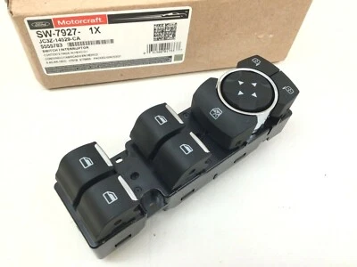 2018-2022 Ford F-Series Super Duty Power Master Window Switch black new OEM - Image 1 of 4