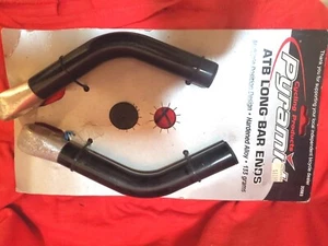 Aluminum Bicycle Handlebar Extensions Bike Rest Long Bar Ends Grips NEW  - Picture 1 of 2