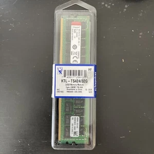 Kingston KTL-TS424/32G ddr4 2400mhz 32GB RDIMM RAM Memory PC4 19200 - Picture 1 of 2