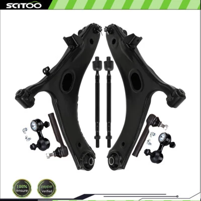 Brazo de control para Subaru Forester 8 piezas con rótulas extremo barra estabilizadora extremo enlace Foto 1 de 4