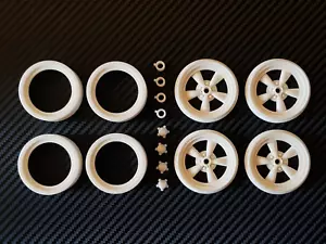 Réplica de ruedas ""Bullitt"" Torq Thrust"" Deagostini Ford Mustang. - Imagen 1 de 3