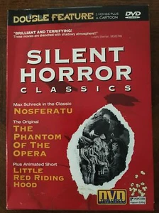 SILENT HORROR Classics (DVD, 2004, NR) Double Feature! Brand New/Sealed! - Picture 1 of 6