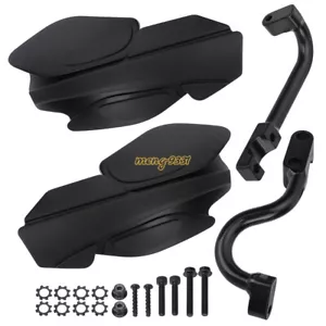 2 Pack Hand Guards & Bracket Mount Kit For Polaris Sportsman 400 450 570 800 850 - Picture 1 of 15