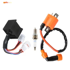 For Yamaha Bear Tracker YFM250 YFB250FW Ignition Coil Spark Plug CDI New - Imagen 1 de 14