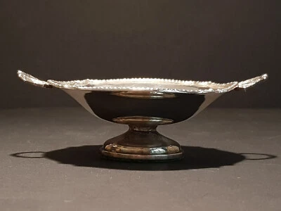 Plato Bon Bon Walker & Hall vintage de mediados de siglo de plata esterlina - ponderado Foto 1 de 4