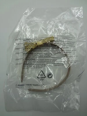 1 Diadema con lazo dorado/1 plateado accesorio de disfraz de Halloween Foto 1 de 4