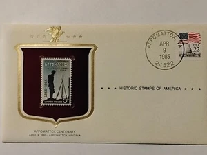 APPOMATTOX HISTORIC STAMP OF AMERICA COVER SCOTT #1182 - Picture 1 of 1