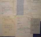 Typed letters signed by leading 20th century architects