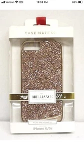 Genuine Case Mate Brilliance iPhone 6/6s Crystal - Pink - Photo 1 sur 6