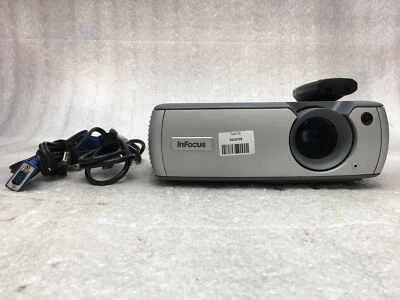 InFocus LP640 3LCD Projector w/ 500 Lamp Hours, Case and Remote Included - Image 1 of 4