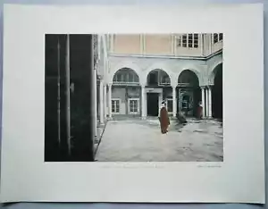 aprox. 1895 Fotocromo Francés PATIO DEL PALACIO DAR HUSSEIN, TUNECINA (#380) - Imagen 1 de 1